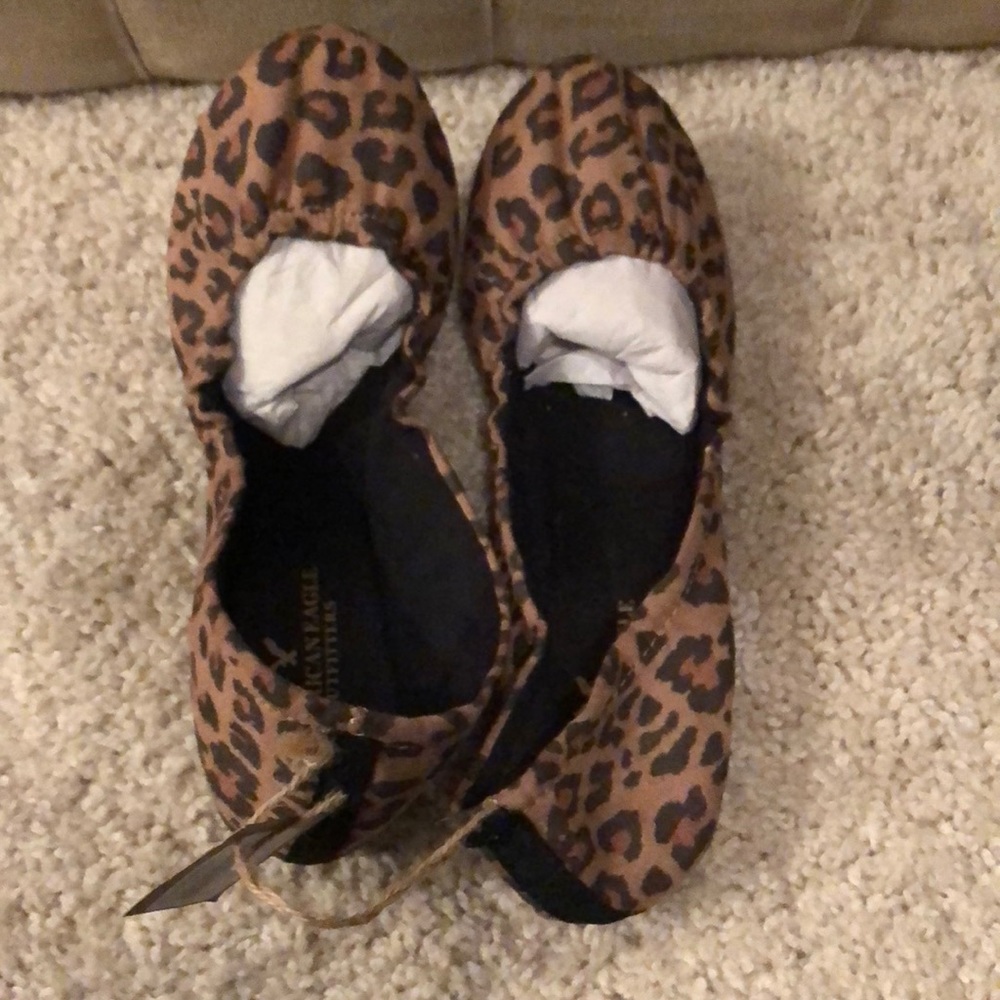 Animal print Ballet flats